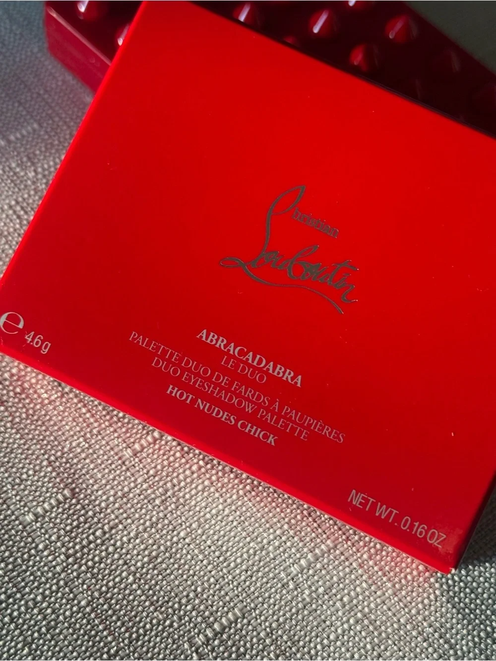 Christian Louboutin Abracadabra Le Duo Eyeshadow Palette “Hot Nudes Chick” NIB